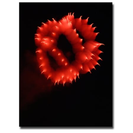 Kurt Shaffer 'Abstract Fireworks III' Canvas Art,26x32